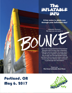 Portland Inflatable Info 2017