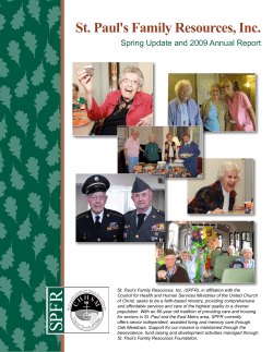St. Paul`s Family Resources, Inc.