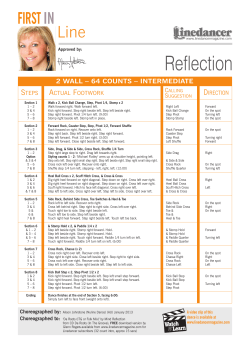 Reflection - Whitehat Linedancers