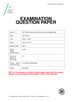 examination question paper