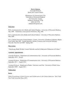 Johnson_CV 2017 - Communication Arts