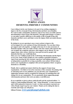 Global Letter, Guide and Dementia
