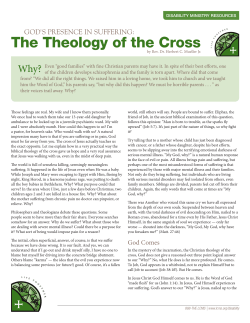 The Theology of the Cross