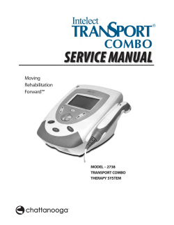 Intelect TranSport Combo Service Manual