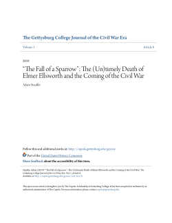 The (Un) - The Cupola: Scholarship at Gettysburg College