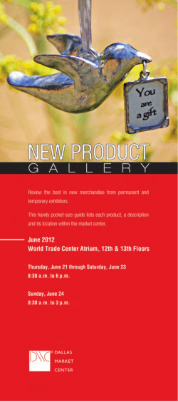 NEW PRODUCT G A L L E R Y