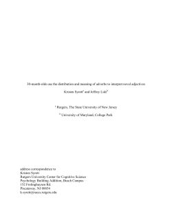 30-month-olds use the distribution and meaning of adverbs to