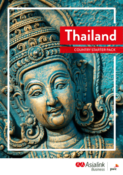 Thailand Country Starter Pack