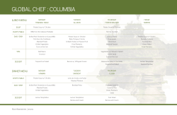 Chef Michael is back and ready to celebrate Colombia!