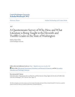 A Questionnaire Survey of Why, How, and What Literature is Being