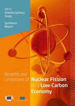 Nuclear Fission for a Low-Carbon Economy