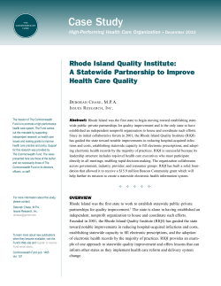 Rhode Island Quality Institute