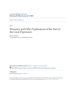 Monetary and Other Explanations of the Start of the Great Depression