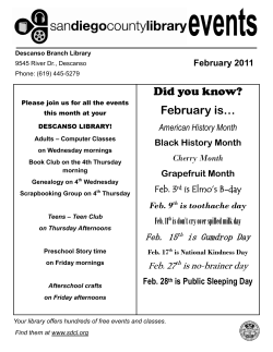 Did you know? February is…