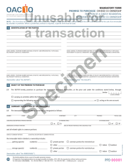 Promise to purchase &ndash; Divided co-ownership