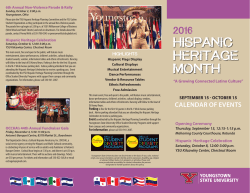 Hispanic Heritage Month