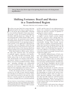 Shifting Fortunes: Brazil and Mexico in a Transformed Region