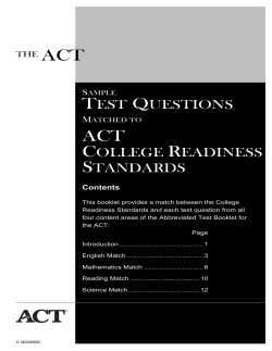 ACT - Alex