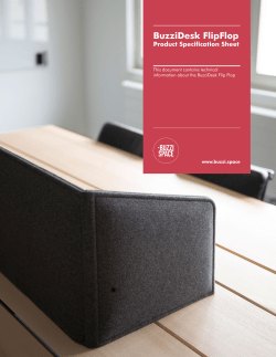 Product Specification Sheet