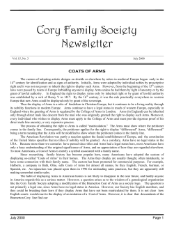 Number 3 - Cory Family Society