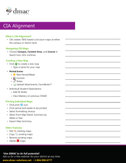 CIA Alignment