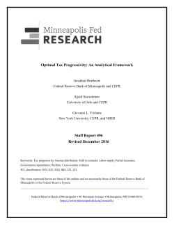 Optimal Tax Progressivity: An Analytical Framework