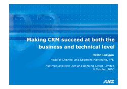 Making CRM Succeed At Both The Business And Technical Level