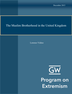 The Muslim Brotherhood in the United Kingdom