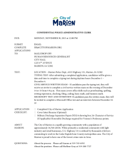 CONFIDENTIAL POLICE ADMINISTRATIVE