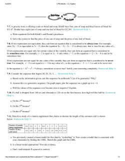 77. A grocery store is offering a sale on bread and soup. Khalil buys