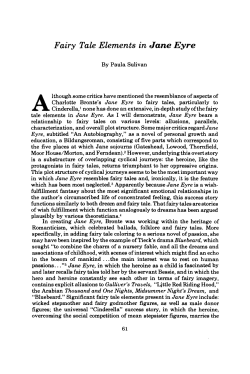 Fairy Tale Elements in Jane Eyre