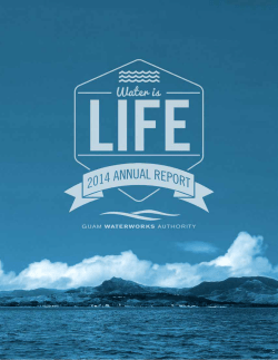 GWA Annual Report 2014 - Guam Waterworks Authority