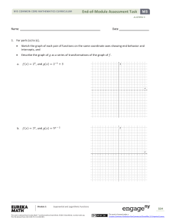 End-of-Module Assessment
