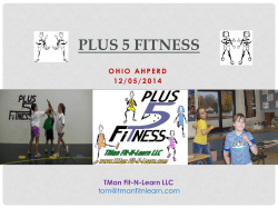 "Plus 5 Fitness" For Daily Classroom Exercise