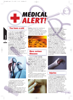 Medical Alert - Bridge