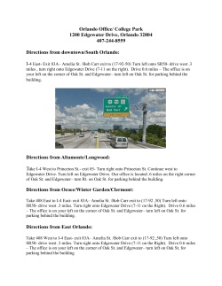 Orlando Office/ College Park 1200 Edgewater Drive, Orlando 32804