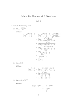 Solutions - Math Berkeley