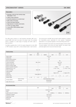 SM 3000 Data Sheet EN