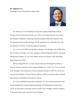 Dr. Johnsee Lee