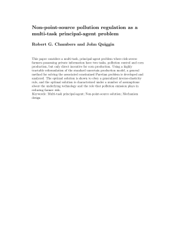 Non-point-source pollution regulation as a multi-task principal