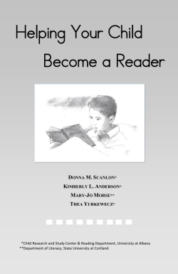Helping Your Child Become a Reader