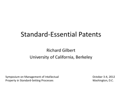 Standard-Essential Patents