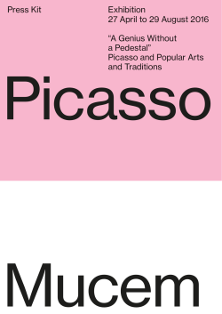 Picasso and Popular Arts and Traditions