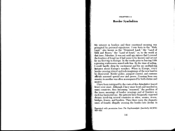 Border Symbolism - Avner Falk`s Website