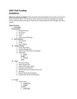 SAFC Guidelines 16-17