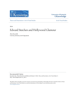 Edward Steichen and Hollywood Glamour