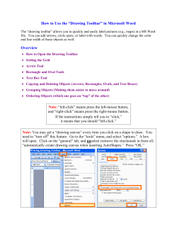 Drawing Toolbar - El Camino College