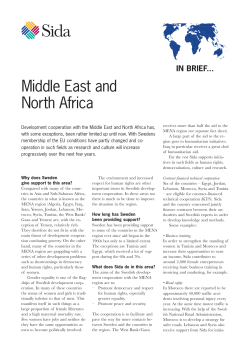 Middle East and North Africa