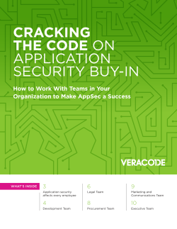 Cracking the Code on Application Security Buy-In