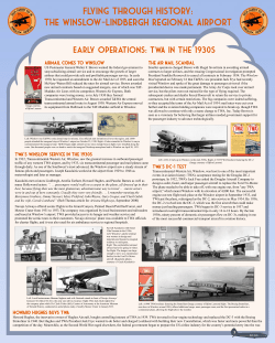 Flying Through History-Panel 3-Early Operations